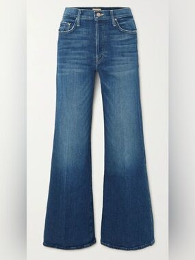 MOTHER Tomcat Roller Wide Leg Jeans